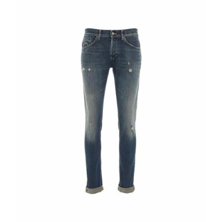 Dondup, Jeans Up 232 Ds 0257 DI3 22 Blauw, Heren, Maat:W34