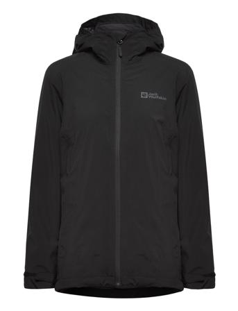 Moonrise 3In1 Jkt W Outerwear Sport Jackets Svart Jack Wolfskin