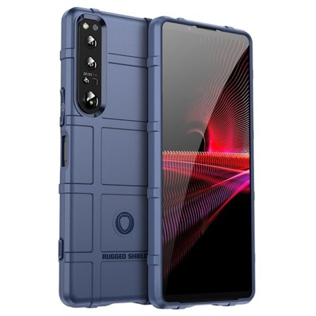 Rugged Shield Sony Xperia 1 IV cover - Blå