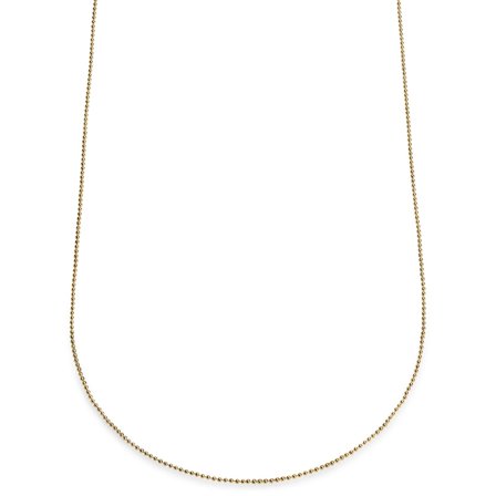 Essentials | Collar de cadena de bolas dorado de 1,6 mm para hombres - Collares de cadena