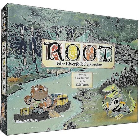 Leder Games | Root: The Riverfolk Grundspil og Udvidelseskortspil-(LST)-