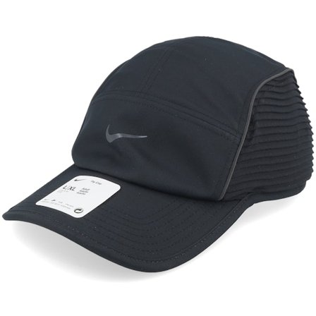 Nike - Black 5panel Czapka Z Daszkiem - Fly Cap Aeroad Black 5-Panel @ Hatstore