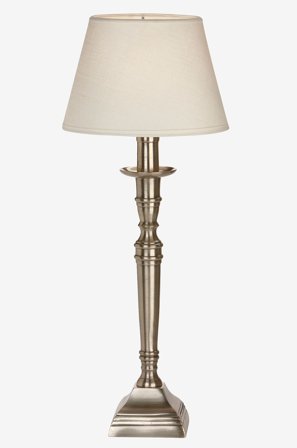 PR Home - Bordlampe Salong - Sølvfarvet - Bordlamper - Fra Homeroom