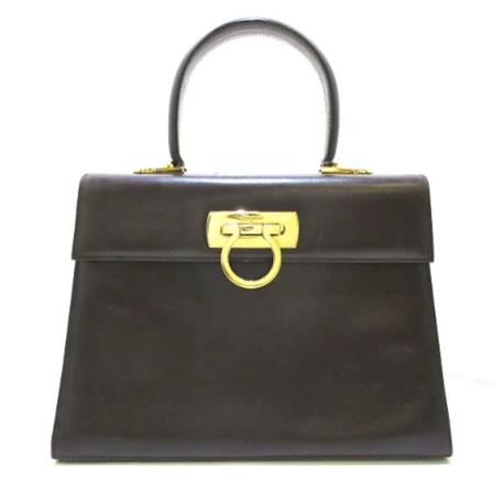 Salvatore Ferragamo Pre-owned, Handbag Bruin, Dames, Maat:ONE Size,leather