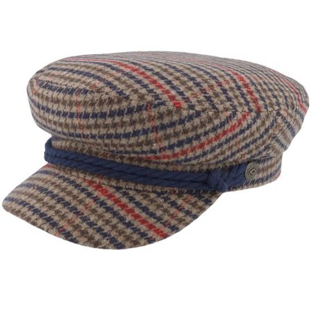 Brixton - Brun vega Keps - Fiddler Cap Desert Palm/Navy Vega Cap @ Hatstore