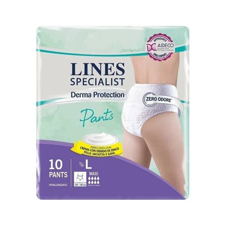 Lines Specialist Derma Protection Mutandine Pants Maxi Taglia L