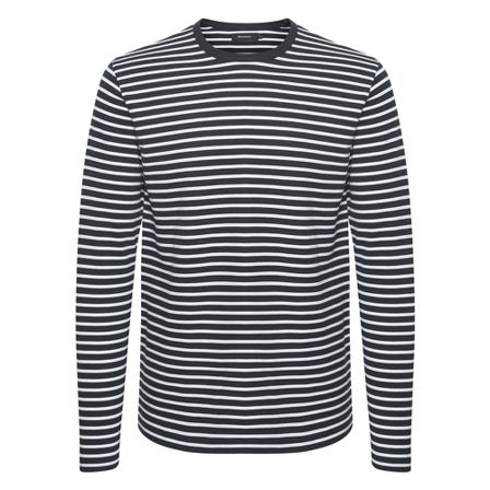 Matinique Claude Stripe Sweat Blå, Herre Langærmet
