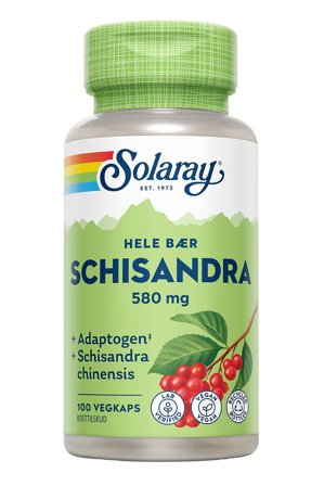 Solaray Schizandra 580 mg 100 kaps., Helse & Madvarer, Ingredienser, Urter