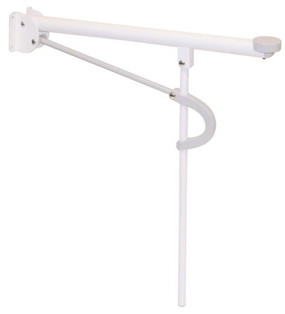 Etac Optima L WC-käsinoja 735 mm, lakattu valkoinen, Kylpyhuone