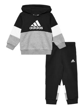 Colourblock Fleece Tracksuit Patterned Adidas Performance