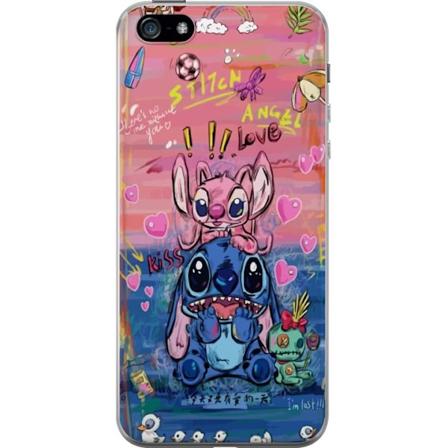 Apple iPhone 5 L pin kyv kuori Stitch taide