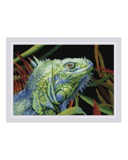 Stickpackung Bild Echsen