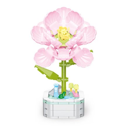 Byggeklosser Blomster Barnas Lærende Montering Leker Everl