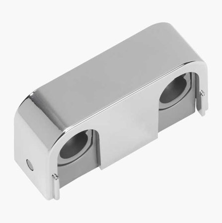 Rörklämma CC40 krom 10–15 mm 2 st.