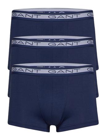 Basic Trunk 3-Pack Boksershorts Blå GANT