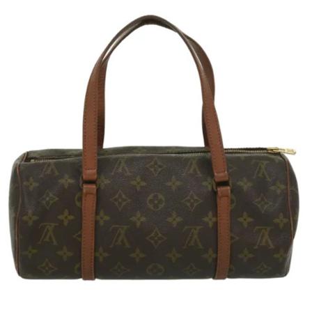 Louis Vuitton Vintage, Pre-owned Handbag Bruin, Dames, Maat:ONE Size,leather