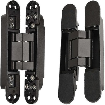 Skjulte dørhængsler Usynlige hængsler Skjulte hængsler Zinklegering 180 graders svinghængsler