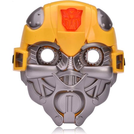 Barn Luminous Mask Transformers Kostym Superhjälte Luminous Mask