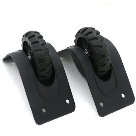 2 par hjul till väskor Resväskor Hjul Resväskor Hjul Tillbehör Resväska PVC-material Bagagehjul Hållbara Resväskor