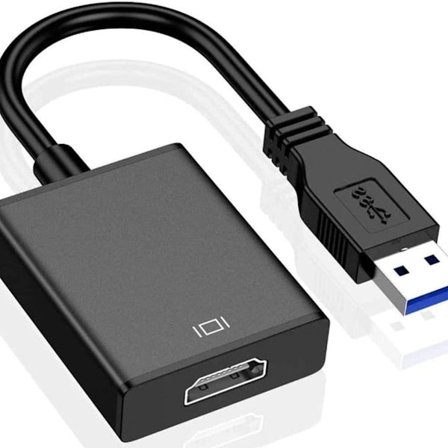 USB-HDMI-sovitin: USB 3.0/2.0 - HDMI-muunnin