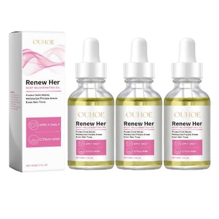 Ouhoe Kropslysende Olie Fugter Nærer Reparerer Og Lysner Kedelig Og Strålende Hud Delikat Let At Absorberes