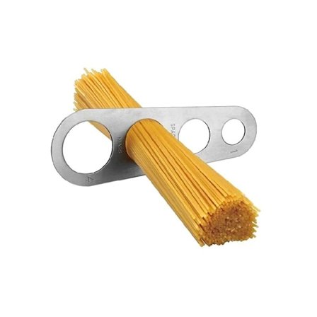 Spaghettimåler i rustfrit stål, køkkenredskab til portionering af pasta