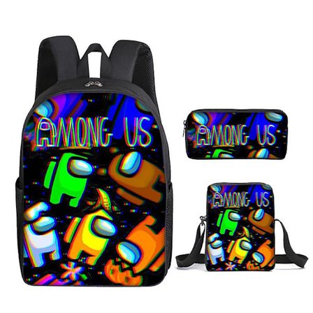 Spaceman tecknad ryggsäck med stor kapacitet, studentryggsäck