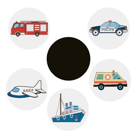 Potte trening klistremerker toalett farge skifting tisse klistremerker