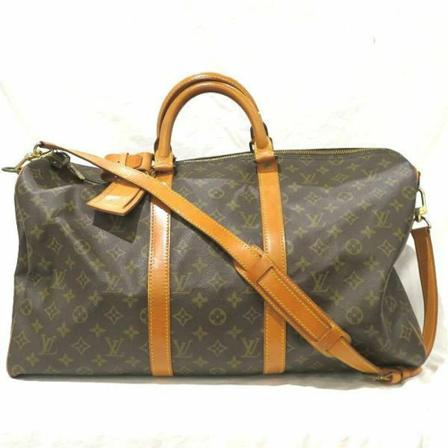 Louis Vuitton Vintage, Weekend Bags Bruin, Dames, Maat:ONE Size