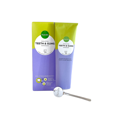 Nutrolin - Tann- og tannkjøttpasta 200 g - Hund - Hundepleie & kosttilskudd - Tannpleie - ZOO.no