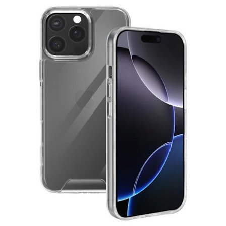 Fodral till iPhone 16 Pro Stötsäkert Soft Contour Transparent