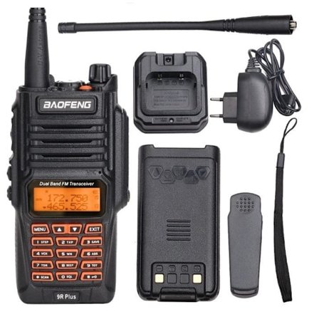 Baofeng UV-9R VHF / UHF Dual Band Walkie Talkie Komradio