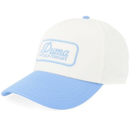 Puma - Vit adjustable Keps - Jupiter White/Sky A-frame Adjustable @ Hatstore
