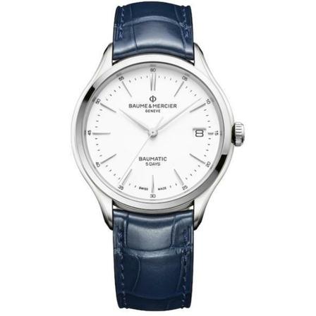Baume et Mercier, Watch UR - M0A10398 Blauw, Heren, Maat:ONE Size