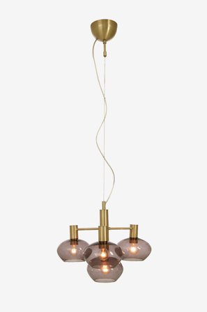 Aneta Lighting - Loftlampe Bell - Messing - Loftpendler - Fra Homeroom