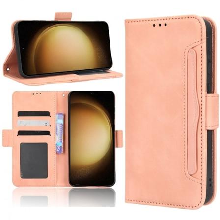 Samsung A25 5G Plånboksfodral PU-Läder 6-FACK Winston V3 - Rosen Rosa guld
