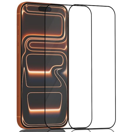 2-Pack iPhone 17 Pro Skærmbeskyttelse - Hærdet Glas 9H - Super kvalitet 3D