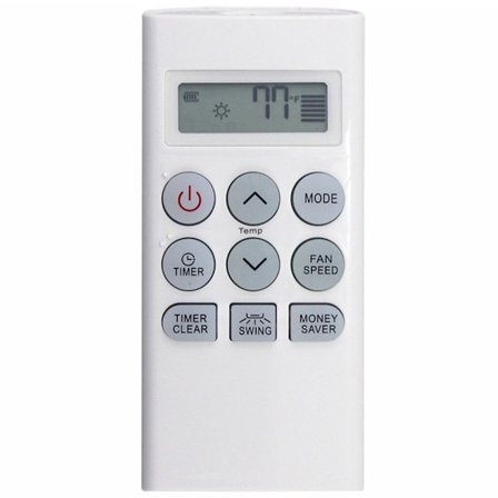 Fjernkontroll AKB73756214 / AKB73756215 for LG erstatningsklimaanlegg AC