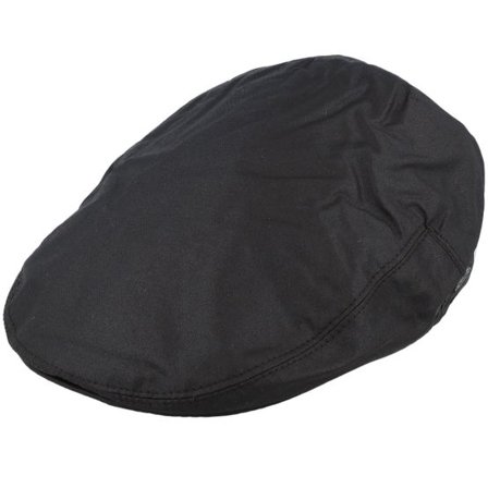 Jaxon & James - Brun flatcap Keps - Oilcloth Brown Flat Cap @ Hatstore