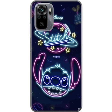 Xiaomi Redmi Note 10S Gjennomsiktig deksel Stitch Neon