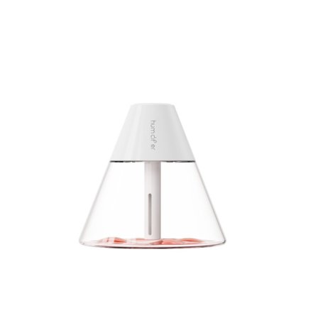 Volcano Luftfuktare: Mini USB Skrivbordsluftrenare med Nattlampa