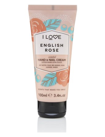 I LOVE I Love Signature Hand & Nail Cream English Rose - Nude - 100 ml