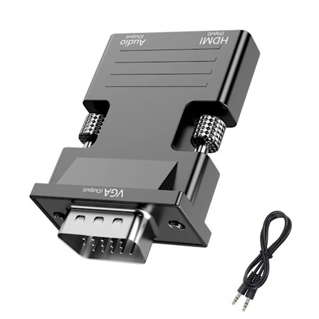 1080P VGA til HDMI Kompatibel Hun-Adapter til PC Bærbar til HDTV