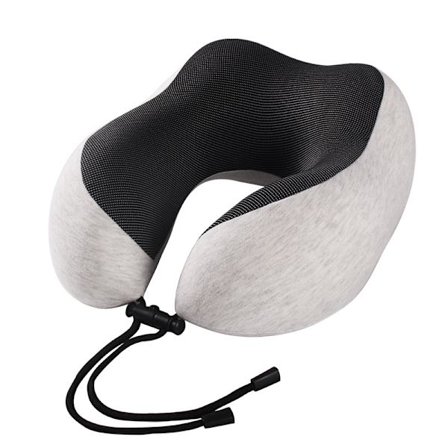 Matkatyyny, päivitetty matkatyyny lentokoneeseen 100 % puhdasta muistivaahtoa, matkatyyny lentokoneen päätuen uneen, kannettava lentokoneen 