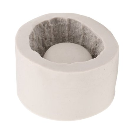 Silikoneform God elasticitet Unikt design Sikker holdbar form til DIY blomsterpotte lysestager