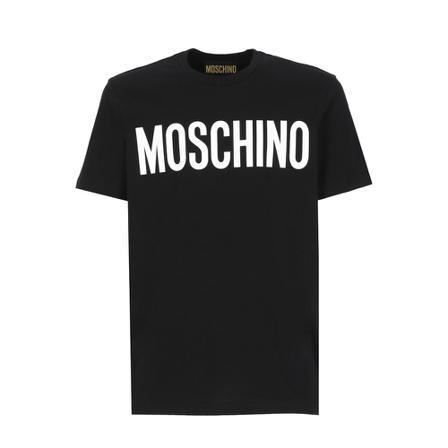 Moschino, T-shirt Czarny, Mężczyzna, Rozmiar: 2XL