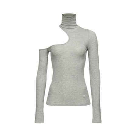 Pinko Turtlenecks grå, Dam Polotröjor, Dam, Storlek: S