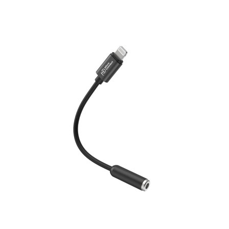 MicroConnect Lightning til hodetelefonjakk-adapter - Lightning / audio - 10 cm