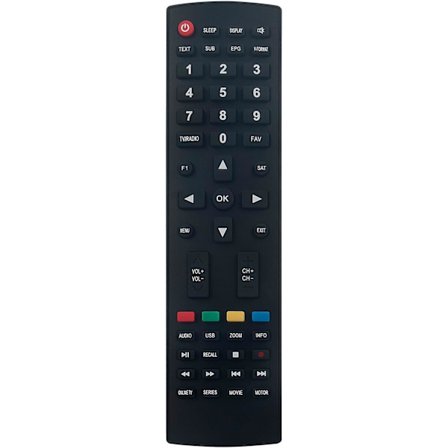 Ny fjernbetjening egnet til ISTAR Korea fjernbetjening til A8000/A1600/A65000/Zeed22, zeed33, zeed44 A9000, A8500, Zeed5 A9700 fjernbetjening