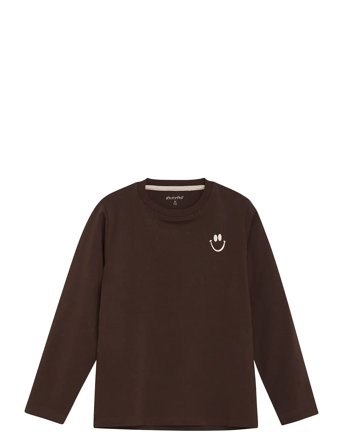 T-Shirt Ls Brown Minymo